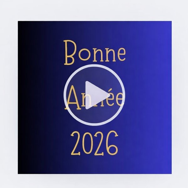 Voir la vidéo de vœux 2026